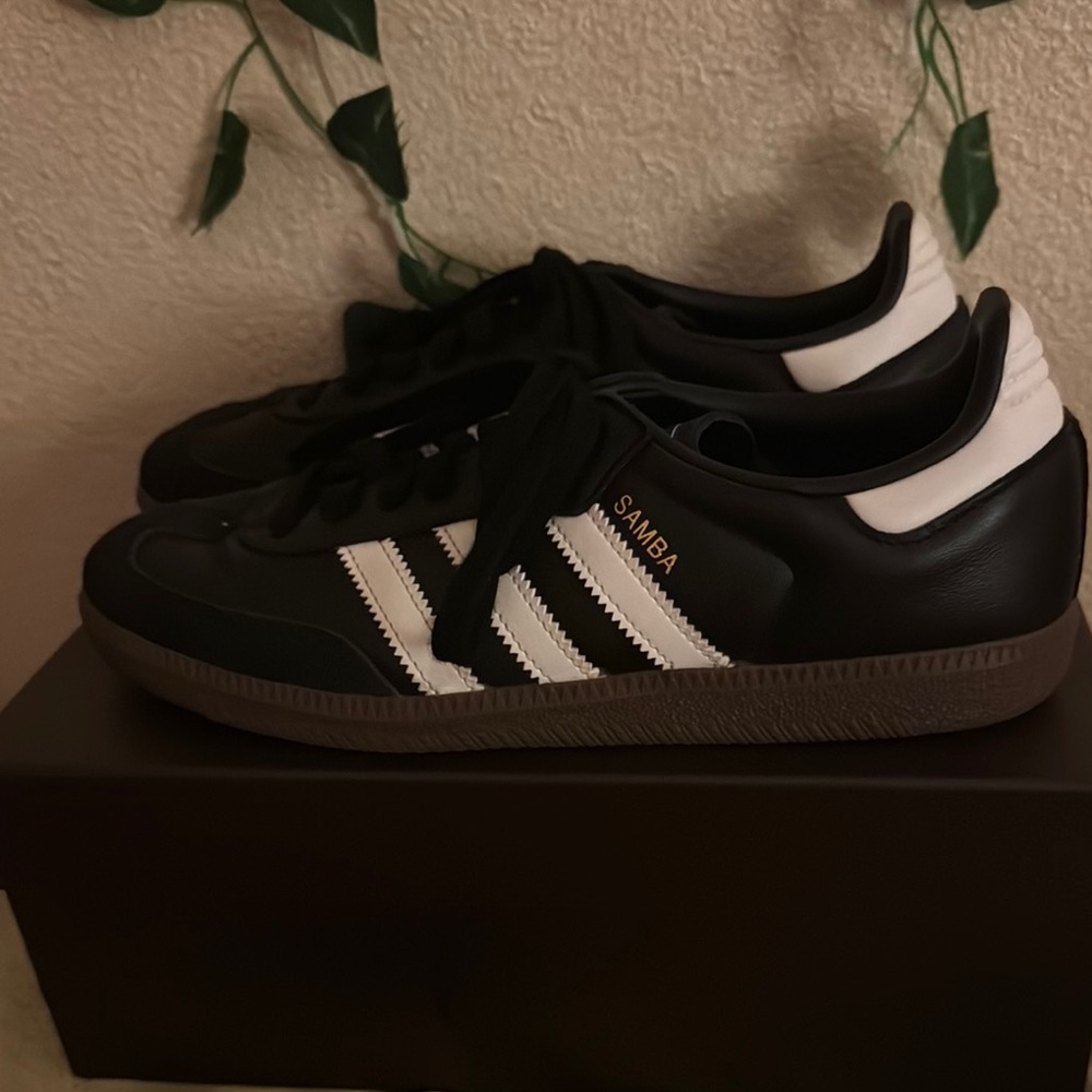 Adidas Black and White Sambas